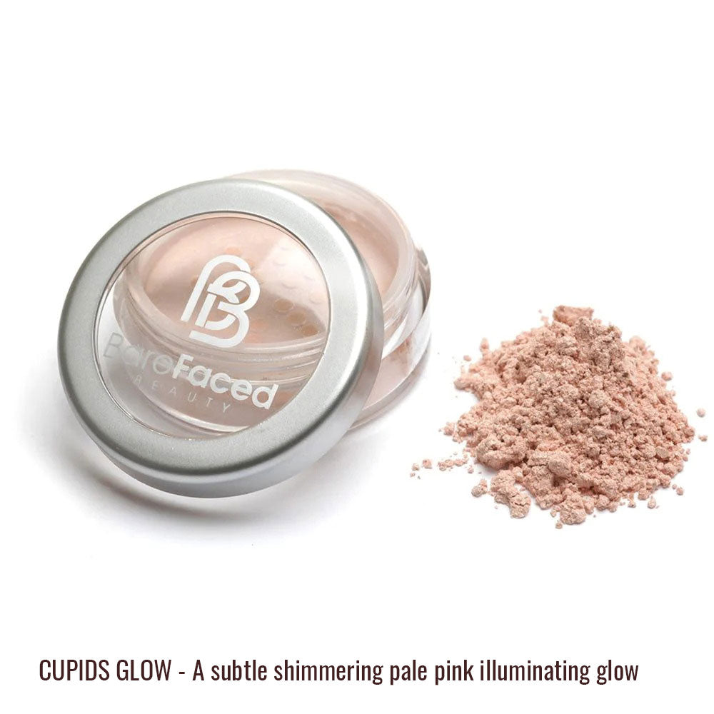bare faced beauty mineral shimmer Cupids glow