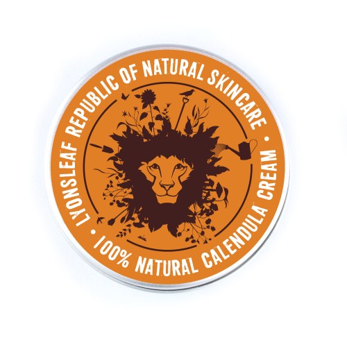 Lyonsleaf 100% natural calendula cream sample tester tin