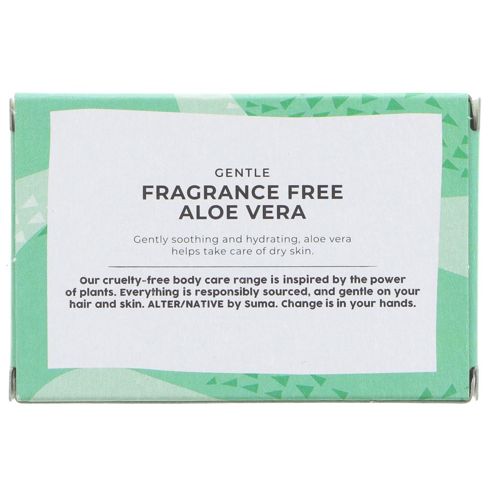 Alter/Native Aloe Vera Fragrance Free Soap Bar