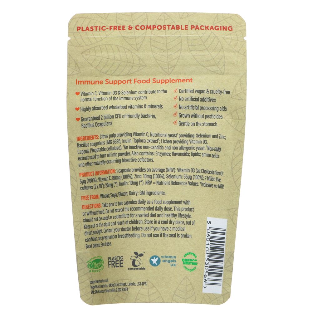Immune Support Supplement - Together Health - 30 vegecaps
