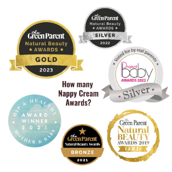 lyonsleaf awards, green parent gold award. Project baby silver award.