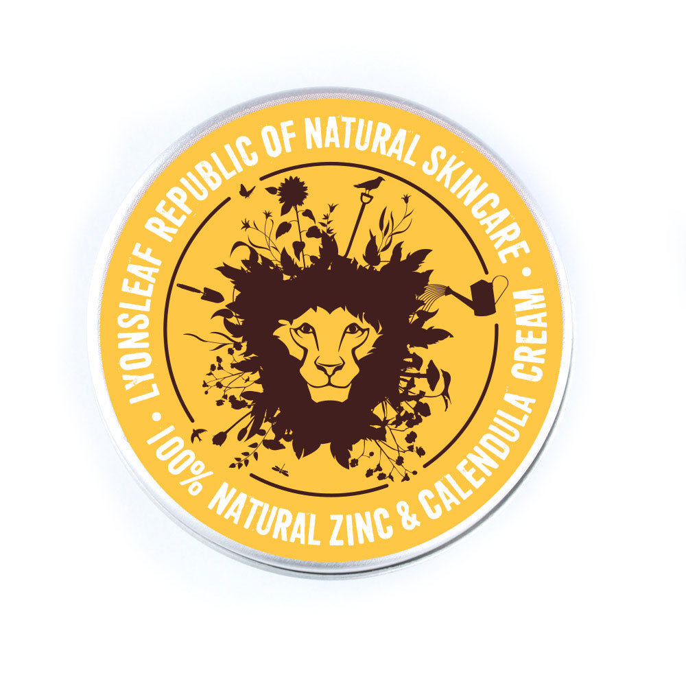 Zinc and calendula cream sample tin