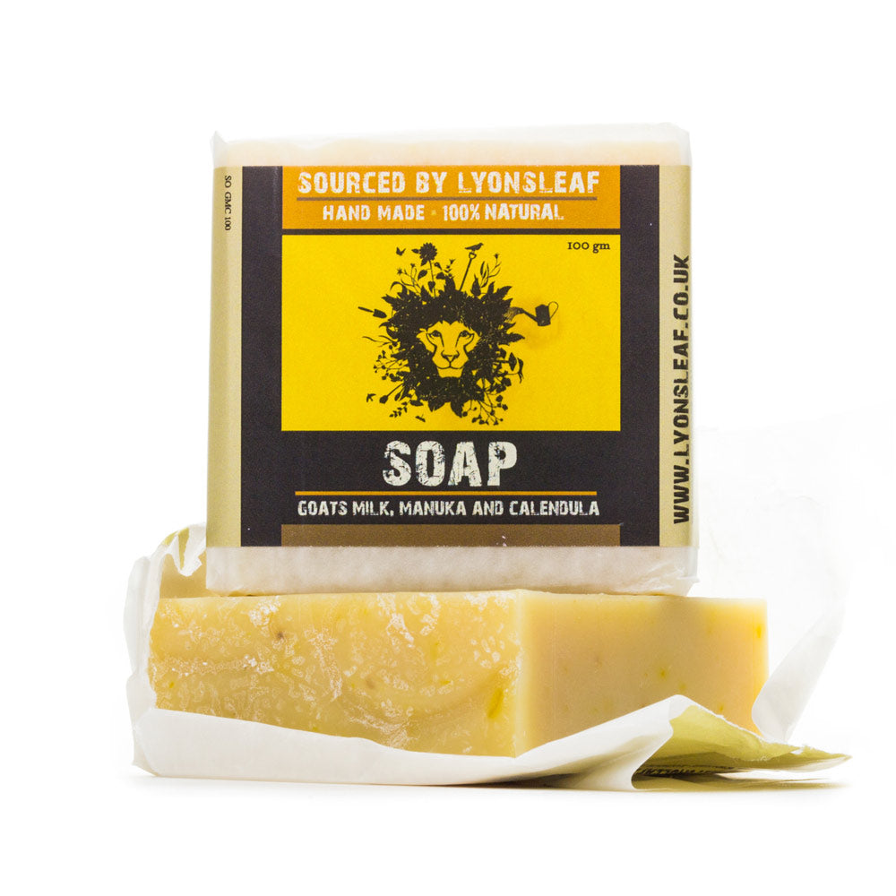 Natural Soap: Goats Milk, Manuka Honey & Calendula