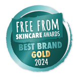 Lyonsleaf wins Free From Skincare Awards Lyonsleaf best brand gold award 2024