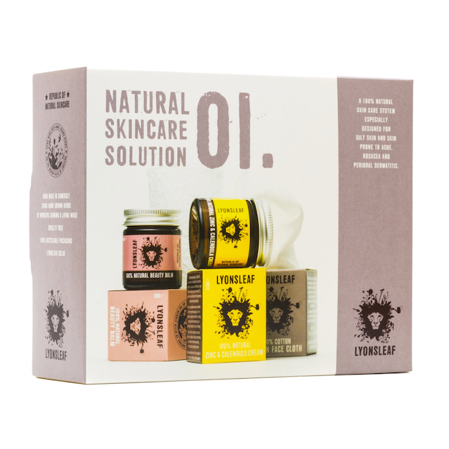 Lyonsleaf Natural Skincare System 01 - For oily skin & teenage skin.