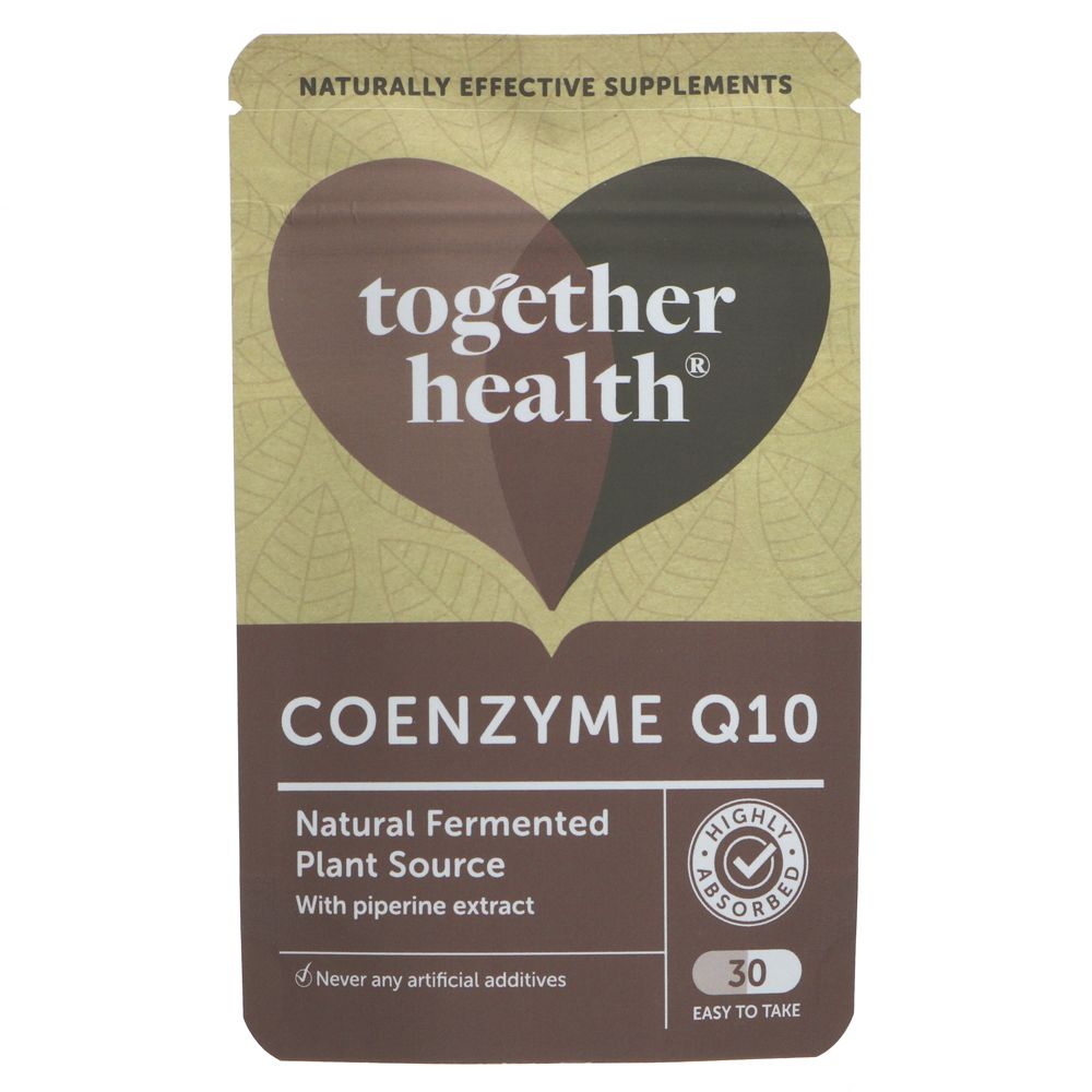 Co-enzyme Q10 Food Supplement - Together Health - 30 vegecaps