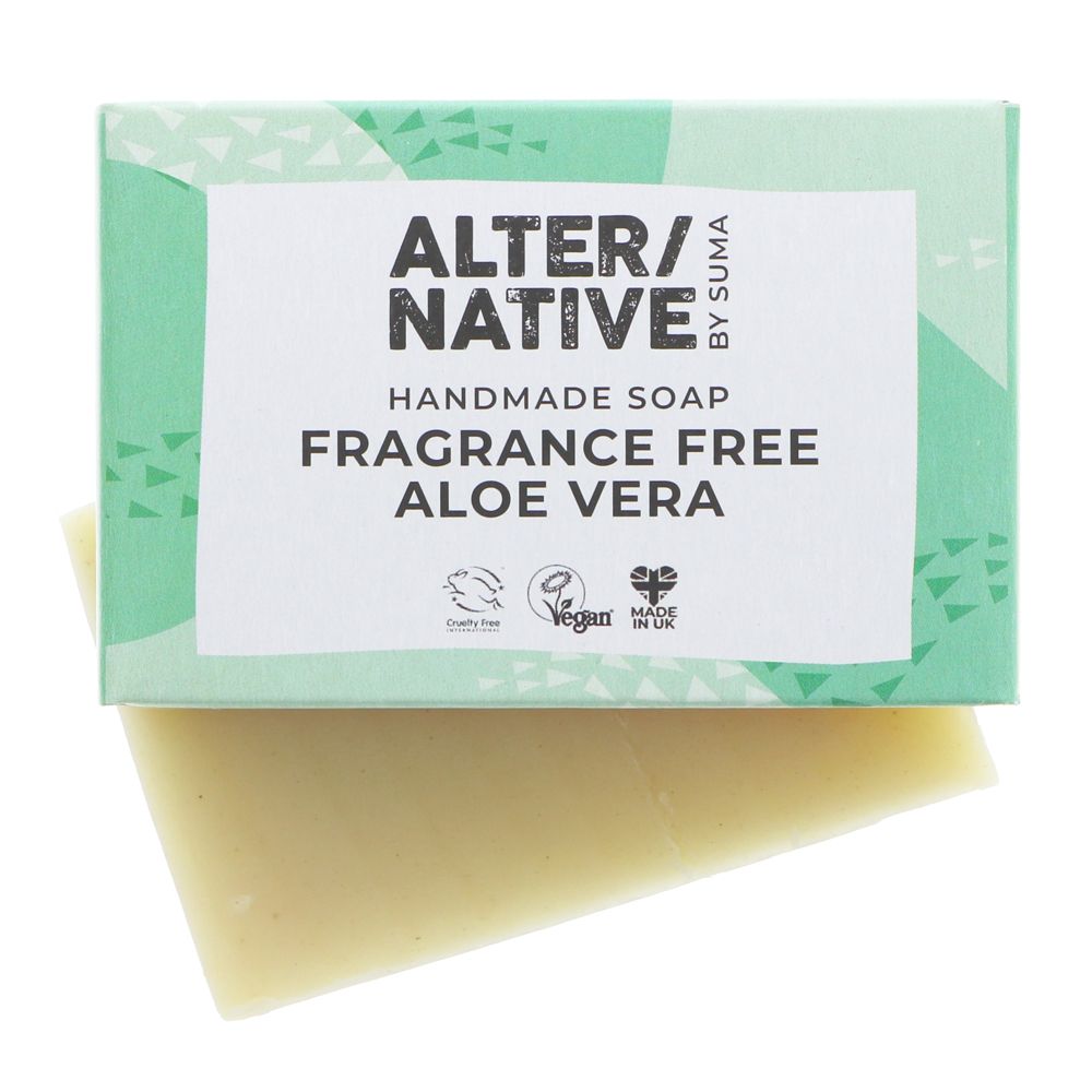 Alter/Native Aloe Vera Fragrance Free Soap Bar