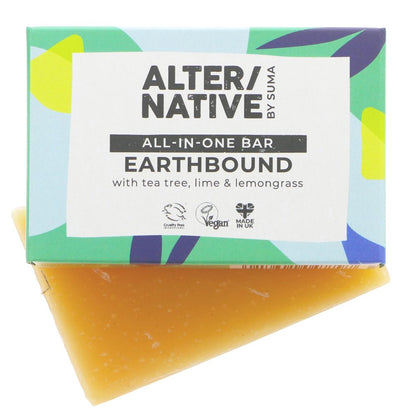 Alter/Native All in one Soap Bar Shampoo, Body, Dishes Laundry