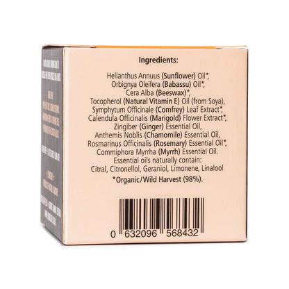 Lyonsleaf Comfrey &amp; calendula rub INCI ingredients and barcode