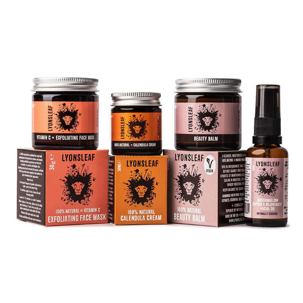 Vegan Natural Face Care Bundle