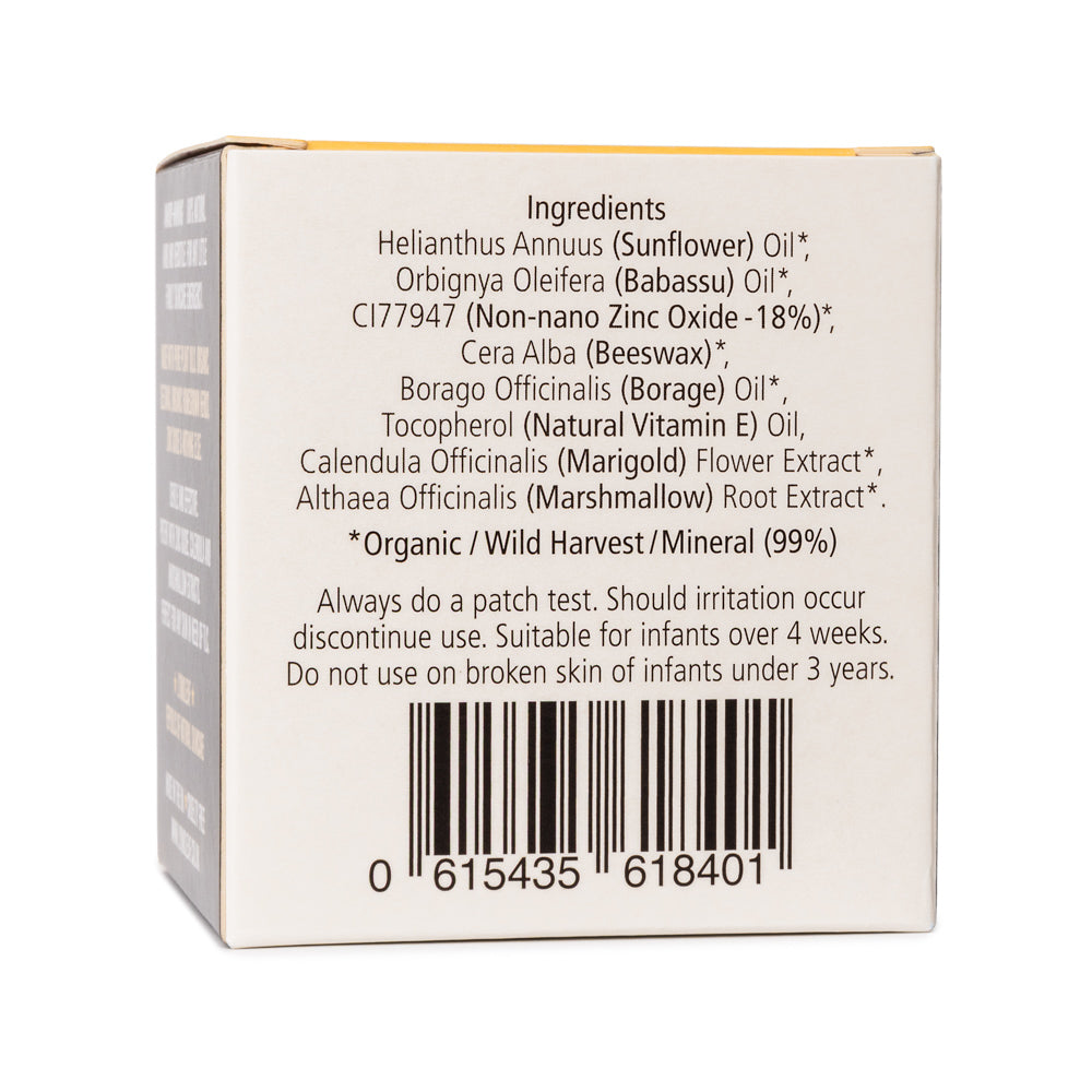 Zinc and Calendula Cream for Skin Care