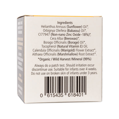 Zinc and Calendula Cream for Skin Care