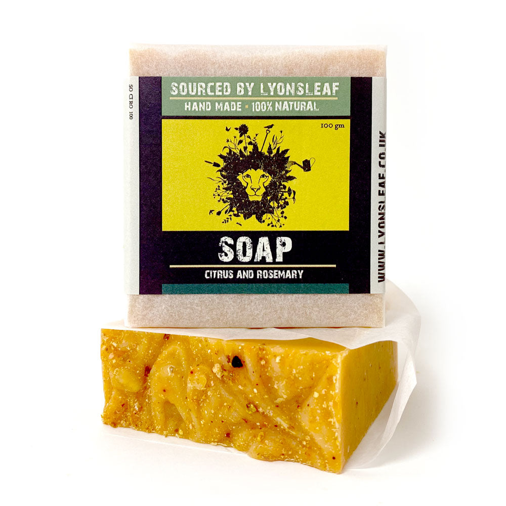Natural Soap: Citrus &amp; Rosemary